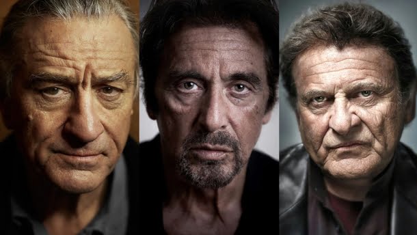 Robert De Niro, Al Pacino e Joe Pesci