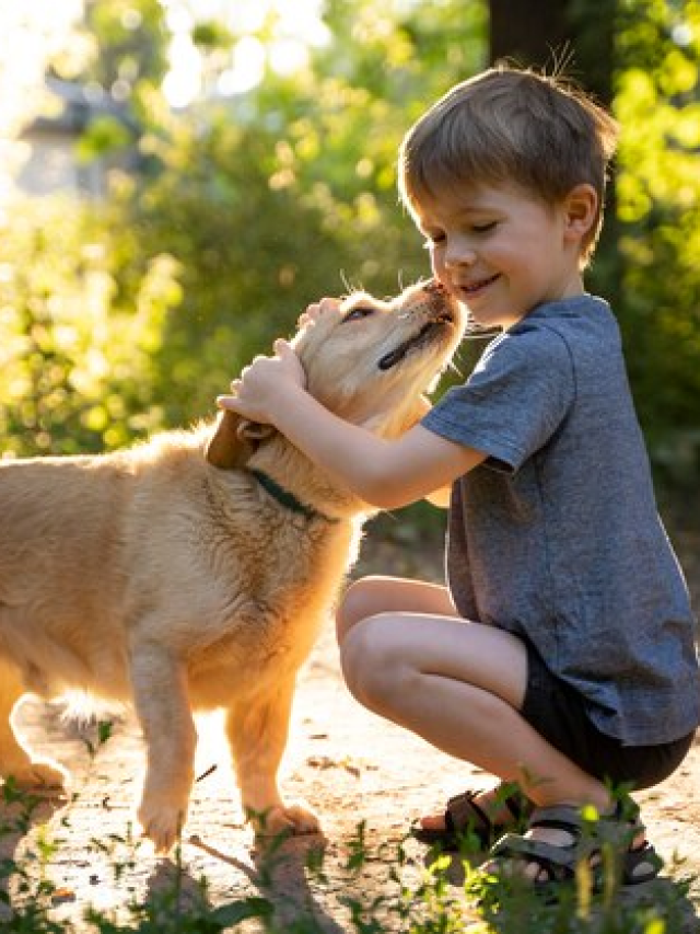 CRIANÇAS E ANIMAIS