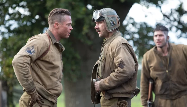 Thriller de guerra com Brad Pitt, indicado a 23 prêmios, está na Netflix