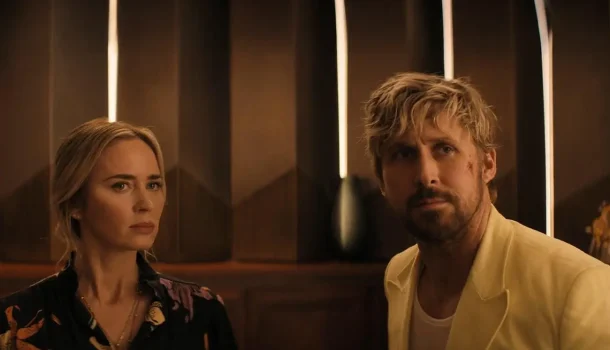 O melhor filme de ação de 2024: Emily Blunt e Ryan Gosling no maior espetáculo visual do ano, no Prime Video