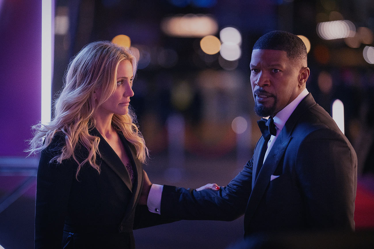 Na Netflix: o filme que reúne Jamie Foxx antes de adoecer e Cameron Diaz 10 anos após anunciar a aposentadoria