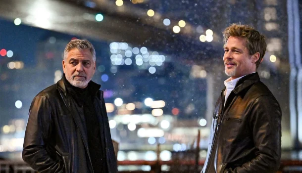 Imbatível desde sua estreia! Filme com George Clooney e Brad Pitt é o mais visto da Apple TV+ há 131 dias